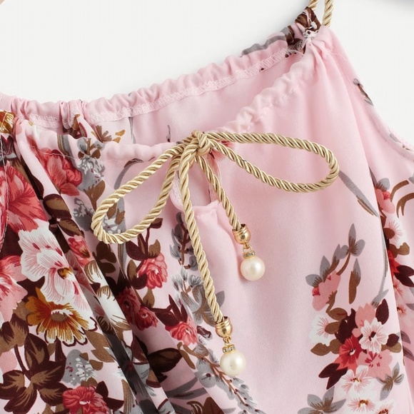 FLORAL PRINT CAMI DRESS - Picture 3 of 3